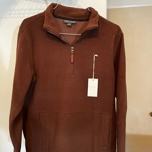 Large Brown Fleece FreeFly Jacket. New W/ Tags!
